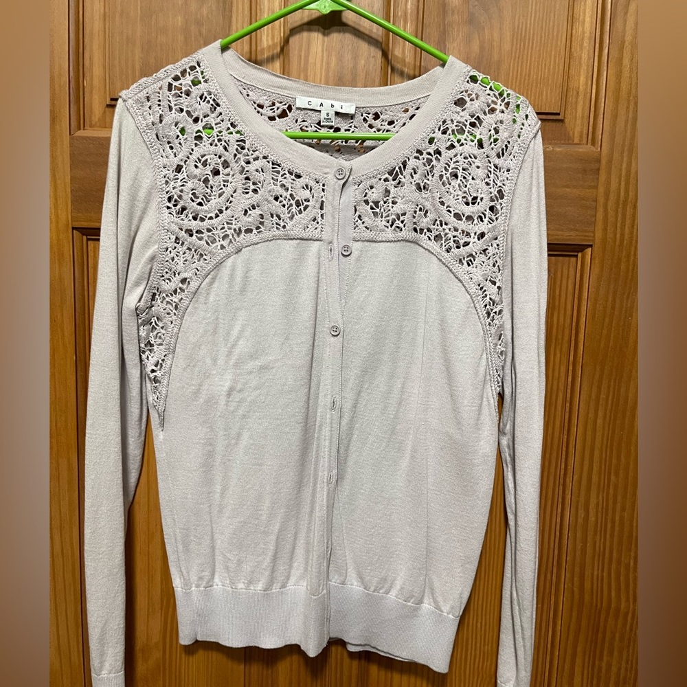 Cabi lavender sweater